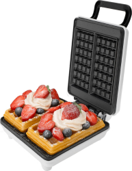 Aparat de vafe Mesko MS 3091 1800W Invelis antiaderent 2 placi Picioare antiderapante Alb 