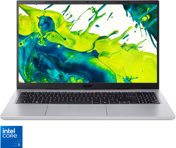 Laptop Acer' Aspire Go 15 AG15-72P FHD IPS Procesor Intel Core 5 120U 16GB DDR4 512GB SSD Intel Graphics No OS Pure Silver laptop laptopuri notebook ultrabook