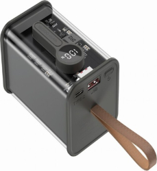 Powerbank Gembird 5V 3A 18000 mAh USB 360 g Negru