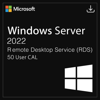 Windows Server 2022 Remote Desktop Services CAL 50 users
