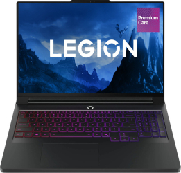 Laptop gaming Lenovo Legion Pro 7 AMD Ryzen 9 9955HX3D 32GB DDR5 1TB SSD GeForce RTX 5080 16GB WQXGA OLED 240Hz No OS Eclipse Black