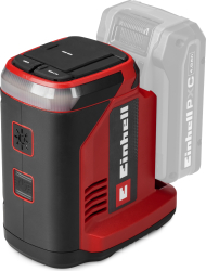 Statie de alimentare portabilă pe acumulator Einhell TC-ES 18/150/1 Li-Solo Power X-Change, 18 V, invertor compact, ieșire 230 V, porturi US