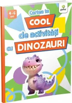 Cartea Ta Cool De Activitati Cu Dinozauri 