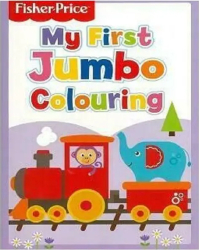 Fisher Price. Carte de colorat Jumbo 