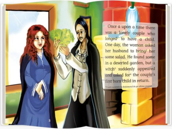 Invat sa citesc in limba engleza Rapunzel