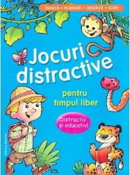 Jocuri distractive pentru timpul liber - albastru - Ioana Suilea 
