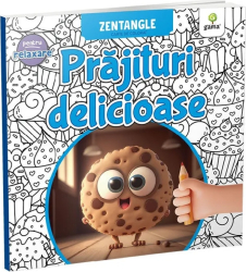 Prajituri Delicioase. Carte De Colorat 