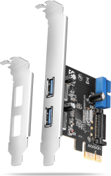 Adaptor Axagon PCEU-232RS PCIe controller 2x ext. + 2x int. USB 5Gbps