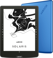 Cititor eBook inkBOOK Solaris 6" 32GB Bluetooth USB-C iluminare ecran albastru