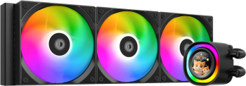Cooler procesor lichid 360 AIO ID Cooling LCD ARGB FX360