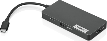 Docking station USB-C Lenovo 7-in-1 Negru