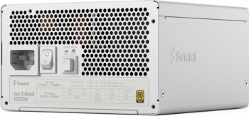 Sursa Fractal Design 1000W 80+ Gold ATX 3.1 Ion 3 alb modulară