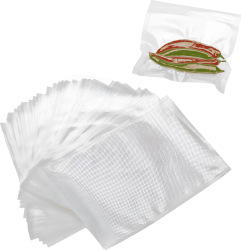 Pungi de vidat gofrate Koken pentru aparat de vidat 50 buc cu dimensiunile 20 x 30 cm Rezistente fara BPA 