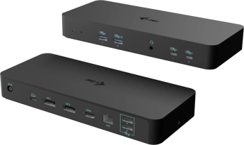 Statie de andocare I-tec C31INTGTRI4KDOCPD USB 3.2 Gen 1 Type-C 100 W 10 Gbit\/s negru 206x27 9x85 3mm
