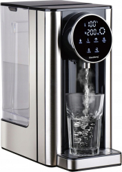 Dozator de apa calda Klausberg KB 7880 2600W 2.7l 40-100&deg C 7 temperaturi Afisaj LED tactil Blocare copii Memorie setari Otel ino 