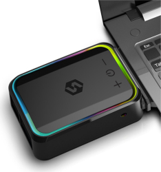 Cooler portabil pentru laptop Axeloni &reg extractor de aer viteza de 1500-3200 RPM control inteligent al temperaturii Negru