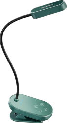 Lampa LED pentru citit cu touch portabila 16 LED-uri 3 culori 5 moduri intensitate luminoasa incarcare USB 1000mAh lumina albastra re 