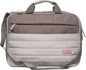 Geanta laptop 15 inch Siena Lamonza 38x29x6 cm gri