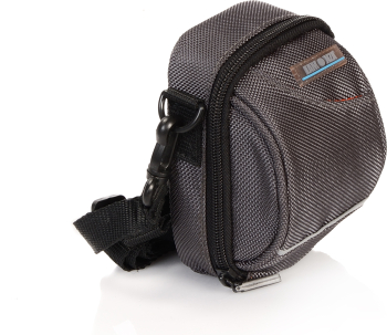 Husa aparat foto 9x6.5x12.5 cm gri inchis 
