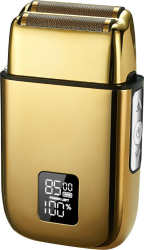 Aparat de Ras Electric Profesional 4D BIRAI&reg LK-2015 Shaver 8500 RPM Acumulator Reincarcabil 3 Viteze Ajustabile Waterproof Display