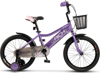 Bicicleta Copii 5-7 ani Rich R1805A 20 Mov/Roz