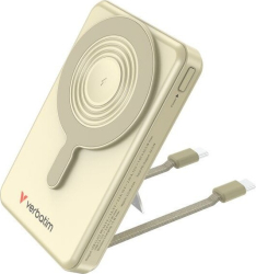 Power bank Verbatim 10000mAh aur 2 cabluri