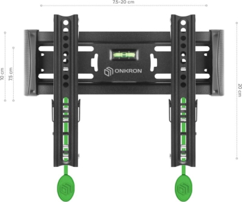 Suport Perete Onkron TM4-B 17 - 43 36 Kg Negru