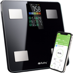 Cantar corporal inteligent Smart Ruhhy - Cu conexiune Bluetooth și aplicație mobila 226 kg