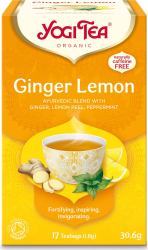 Ceai bio Ghimbir si Lamaie 17 pliculete 30.6g Yogi Tea
