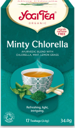 Ceai bio Menta si Chlorella 17 pliculete x 2.0g 34.0g Yogi Tea