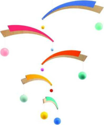 Decoratie mobila lemn camera copilului Artificii Djeco