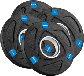 DISC GREUTATE FONTA CAUCIUCATĂ SET 4 X 1.25 KG Rebel AC