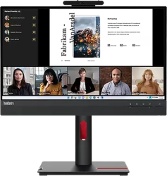 LED IPS Lenovo ThinkCentre 21.5 Full HD Display Port Negru TIO22Gen5 - imagine 1