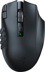 Mouse gaming wireless Razer Naga V2 HyperSpeed 19 butoane 30k DPI negru