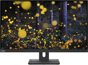 Monitor Lenovo ThinkVision E27q-20 QHD 27 inch IPS 4 ms 75Hz Flicker Free Raven Black