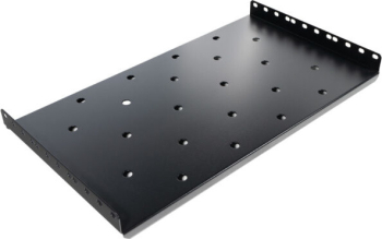 RAFT FIX Spacer 1U pentru rack 19", adâncime 650mm, pt. cabinet de 1000mm, suporta capacitate ridicată, vopsea antistatic, oțel 1.2mm, black