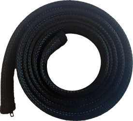 MANSON protecție cabluri Logilink cu fermoar diametru 35mm 2m negru and KAB0049 and