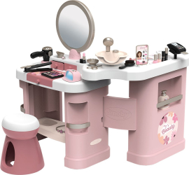 Salon de înfrumusețare Smoby My Beauty Center Roz cu 26 accesorii — imaginea 3