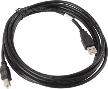 Cablu USB 2.0 Lanberg 1.8m negru tip A la tip B