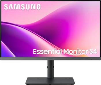 LED Samsung Essential S4 S40GD LS27D406GAUXEN, 27", Full HD, 100Hz, 5ms, Black - imagine 1