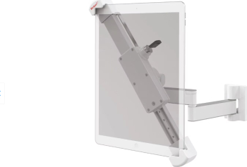 Stand tableta și telefon mobil Barkan T72VL, 7" - 14"/ 18-36 cm, Greutate maximă 5.6kg, Culoare: Alb.