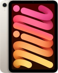 iPad Mini (2024) 8.3" 5G 256GB Bionic A17 Pro Hexa Core, Wi-Fi BT iPadOS 18, Starlight