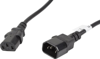 Cablu IEC 320 C13 C14 5 m VDE negru