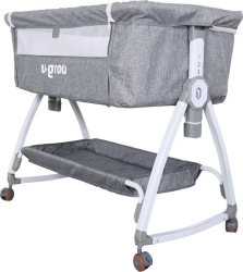 Patut 2 In 1 Co-sleeper Cu Functie De Leagan, U-grow