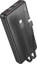 Baterie externa Borofone 10000 mAh 22.5 W BJ57 2x USB 1x USB-C Black