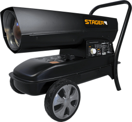 Tun de aer cald Stager PLUS-K135 ardere directa 37kW motorina 230V 800mc