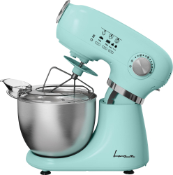 Mixer planetar Fram FPM-D1010GR, 1000W, bol inox 5L, 10 viteze și funcție Pulse, Verde