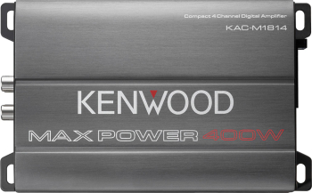 Amplificator marine Kenwood KAC-M1814 Clasa D rezistent la contactul cu apa 4 canale 400W 180W RMS