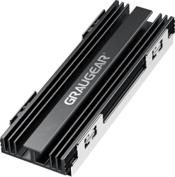 Radiator SSD M.2 Graugear Negru\/Argintiu