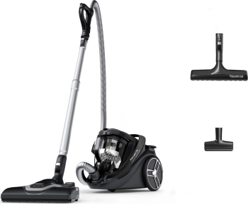 Aspirator fără sac Rowenta Silence Force Cyclonic Effitech RO7935EA 500 W recipient praf 2.5 L 3 niveluri filtrare negru